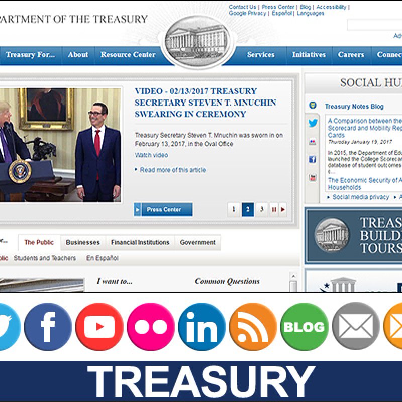 Treasury Website